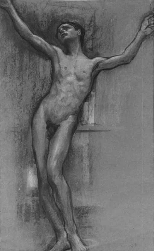 Figura maschile - Falconara Marittima, Ancona